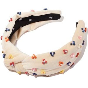 Lele Sadoughi Cactus Flower Knotted Headband